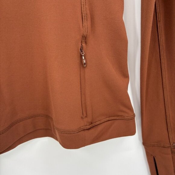 Lululemon Its Rulu Run Long Sleeve ShirtRoasted Brown Size 6 - Picture 9 of 15